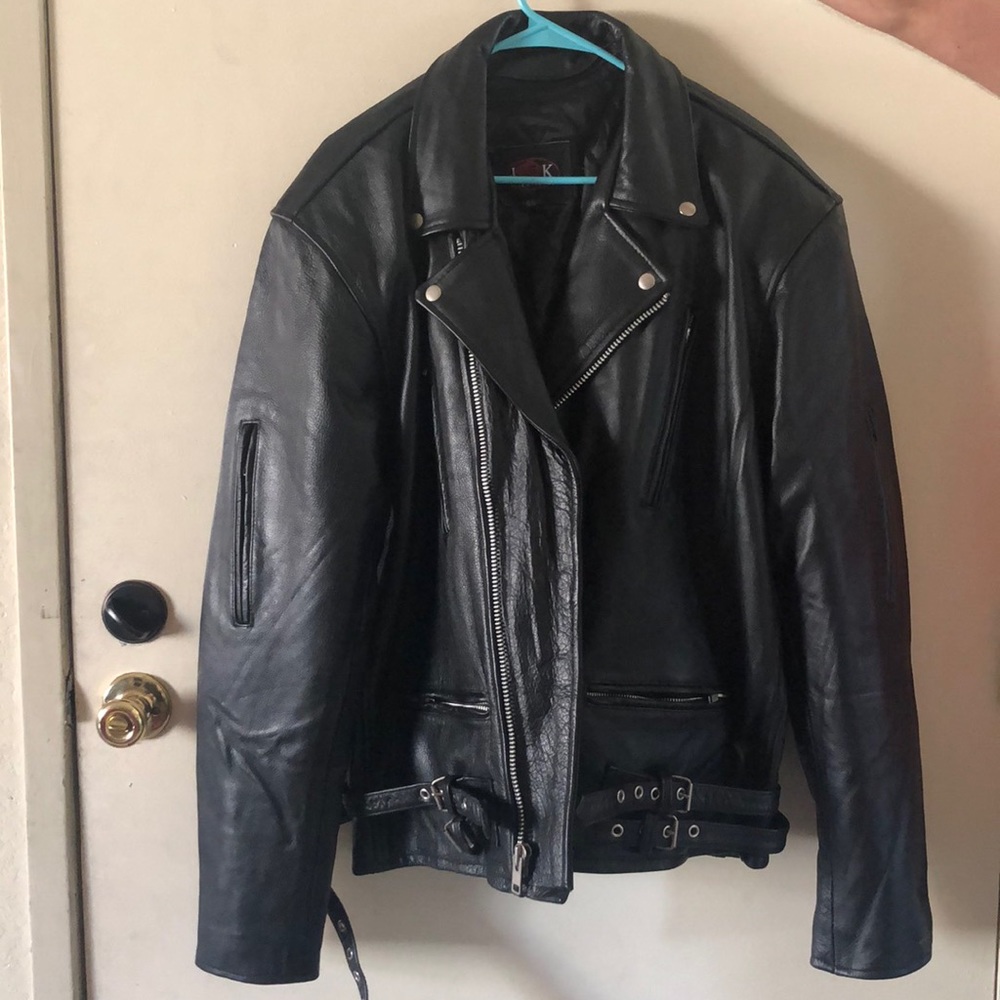 Men’s leather jacket